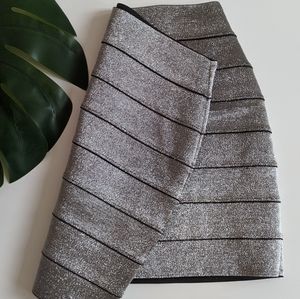 Silver band skirt